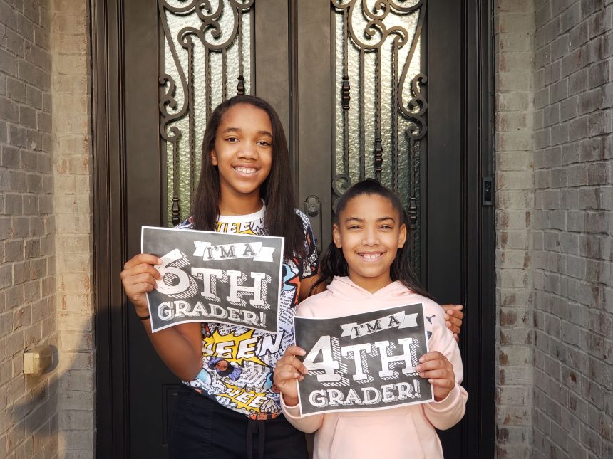 1st Day of School- Virtual Edition